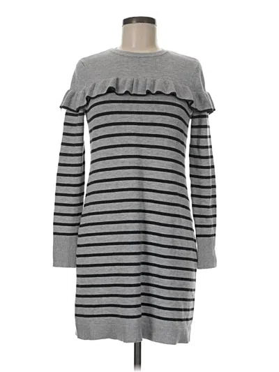 Pre-owned Vince Camuto Casual Dress In Gray