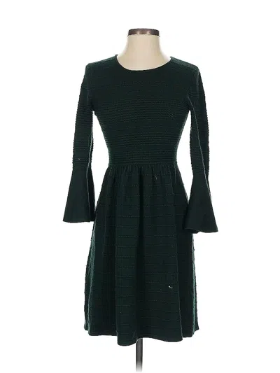 Pre-owned Vince Camuto Casual Dress In Green