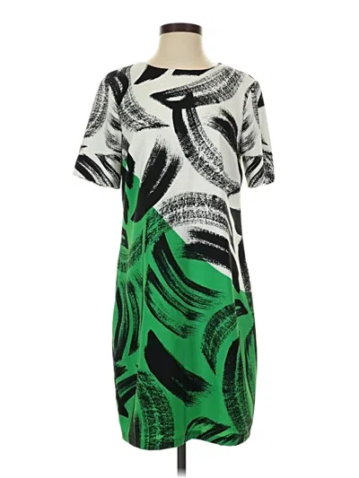 Pre-owned Vince Camuto Casual Dress In Green
