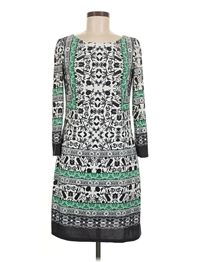 Pre-owned Vince Camuto Casual Dress In Green