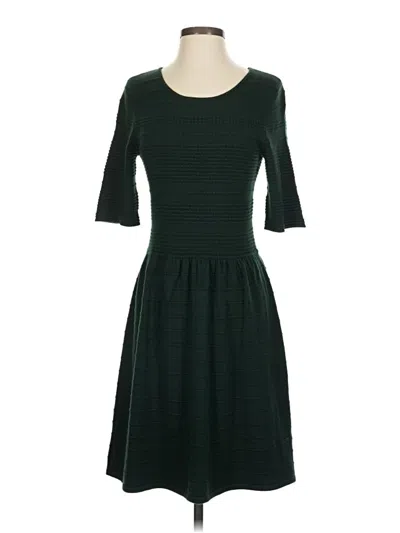 Pre-owned Vince Camuto Casual Dress In Green
