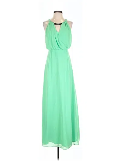 Pre-owned Vince Camuto Casual Dress In Green