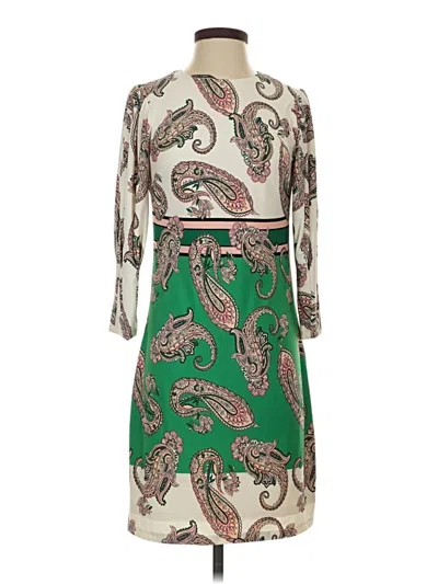 Pre-owned Vince Camuto Casual Dress In Green