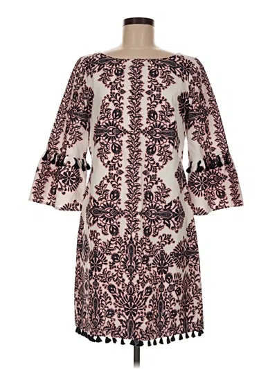 Pre-owned Vince Camuto Casual Dress In Ivory