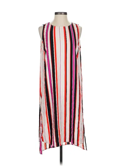 Pre-owned Vince Camuto Casual Dress In Ivory