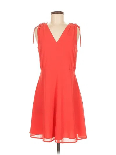 Pre-owned Vince Camuto Casual Dress In Orange