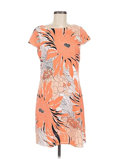 Pre-owned Vince Camuto Casual Dress In Orange