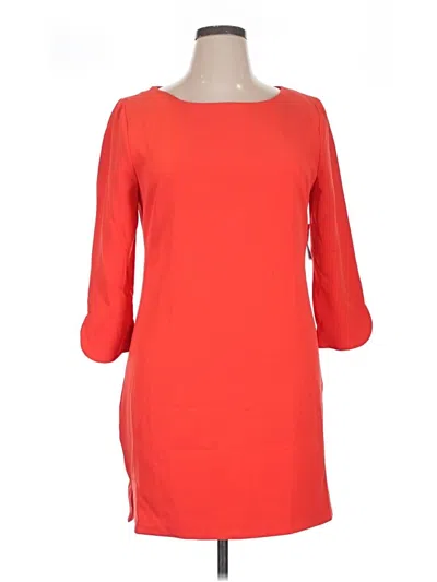Pre-owned Vince Camuto Casual Dress In Orange