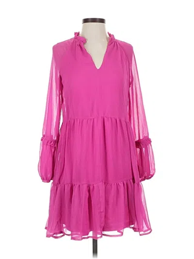 Pre-owned Vince Camuto Casual Dress In Pink