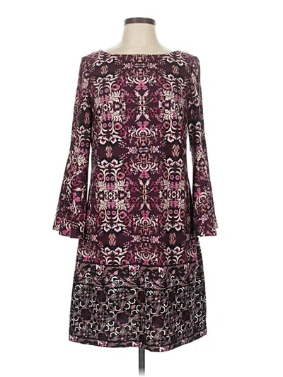 Pre-owned Vince Camuto Casual Dress In Purple