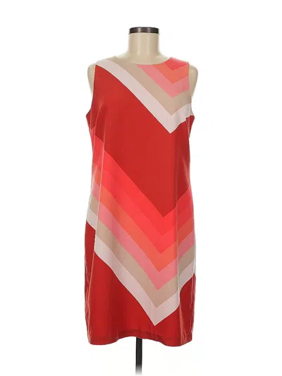 Pre-owned Vince Camuto Casual Dress In Red