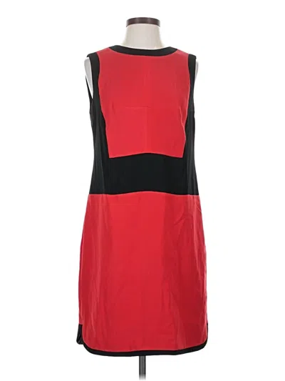 Pre-owned Vince Camuto Casual Dress In Red