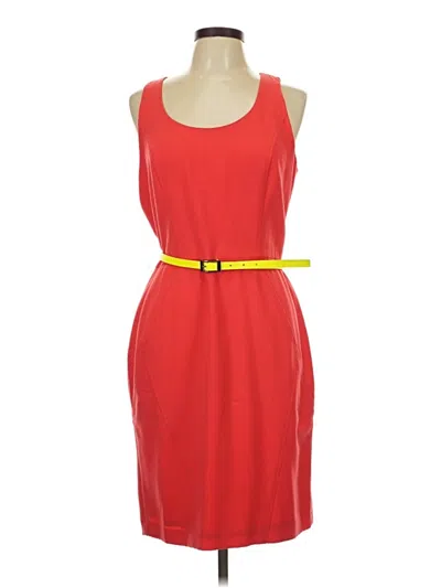 Pre-owned Vince Camuto Casual Dress In Red