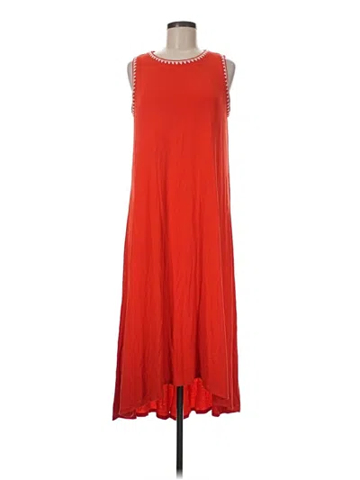 Pre-owned Vince Camuto Casual Dress In Red
