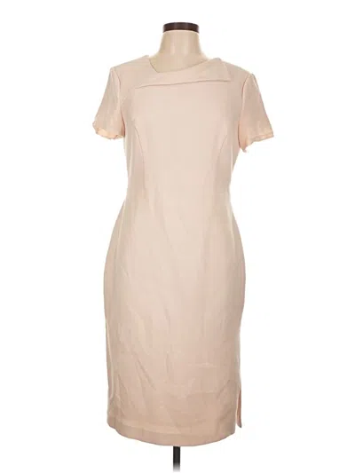 Pre-owned Vince Camuto Casual Dress In Tan