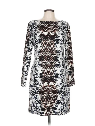 Pre-owned Vince Camuto Casual Dress In White