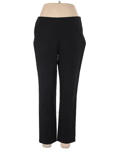 Pre-owned Vince Camuto Casual Pants In Black