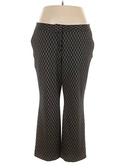 Pre-owned Vince Camuto Casual Pants In Black