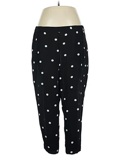 Pre-owned Vince Camuto Casual Pants In Black