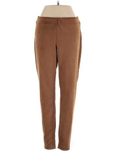 Pre-owned Vince Camuto Casual Pants In Brown