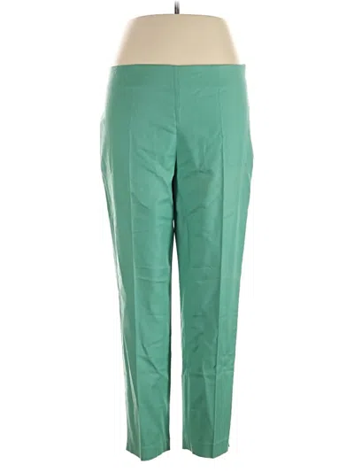 Pre-owned Vince Camuto Casual Pants In Green