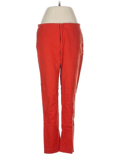 Pre-owned Vince Camuto Casual Pants In Red