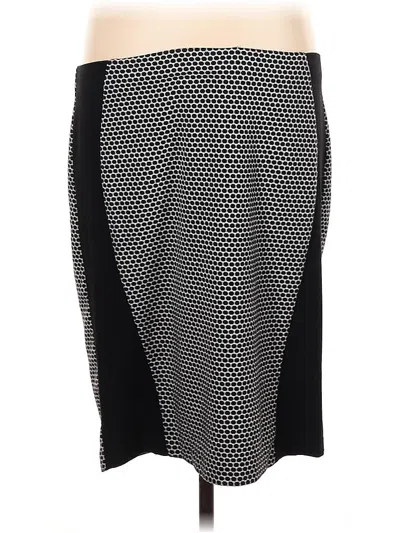 Pre-owned Vince Camuto Casual Skirt In Black
