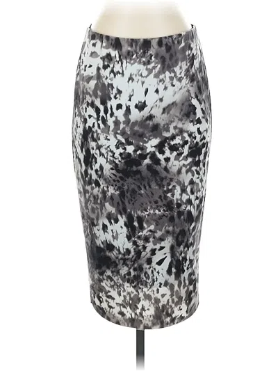 Pre-owned Vince Camuto Casual Skirt In Gray