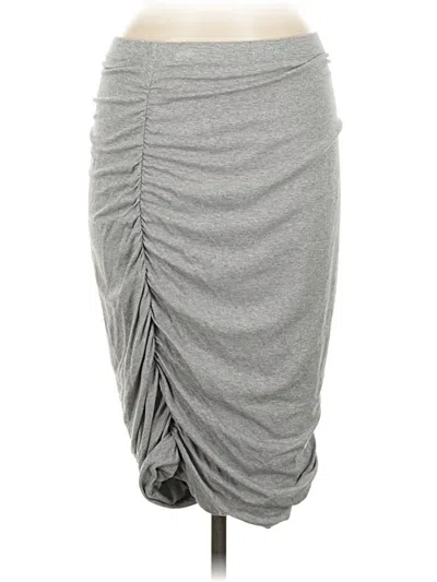 Pre-owned Vince Camuto Casual Skirt In Gray
