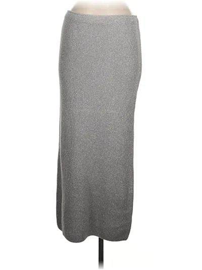 Pre-owned Vince Camuto Casual Skirt In Gray