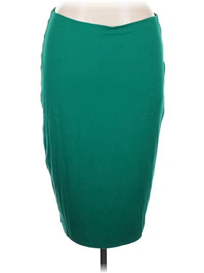 Pre-owned Vince Camuto Casual Skirt In Green