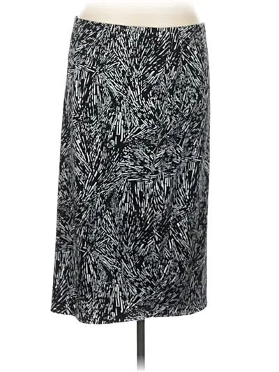 Pre-owned Vince Camuto Casual Skirt In Silver