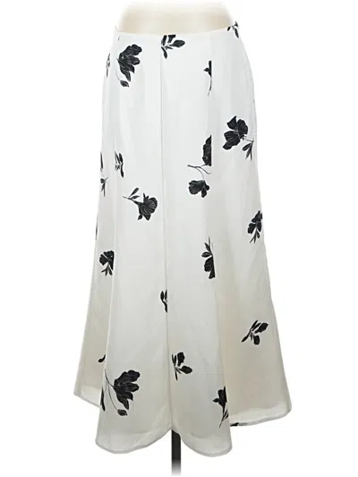 Pre-owned Vince Camuto Casual Skirt In White