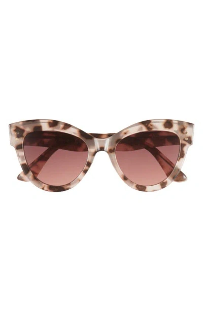 Vince Camuto Cat Eye Sunglasses In Oatmeal