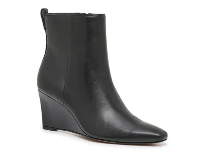 Vince Camuto Cazena Wedge Bootie In Black