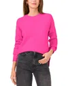 Vince Camuto Center Seam Crewneck Sweater In Paradox