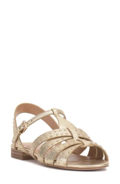 Vince Camuto Chaya Slingback Sandal In Gold