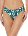 Vince Camuto Cheeky Bikini Bottom In Green