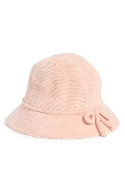 Vince Camuto Chenille Cloche In Pink