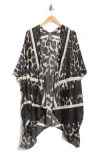Vince Camuto Chevron Leopard Topper