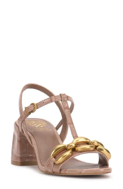 Vince Camuto Chirie Strappy Sandal In Gold