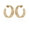 Vince Camuto Intertwined Hoop Earrings In Gold