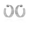 Vince Camuto Chunky Open Hoop Earrings In Metallic