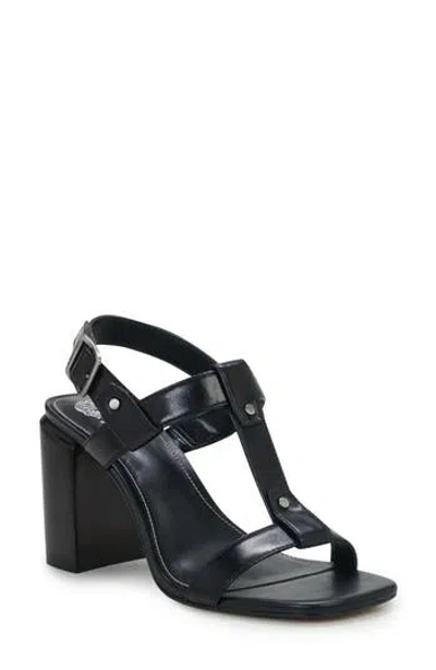 Vince Camuto Clarissa Slingback Sandal In Black Leather