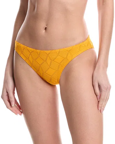 Vince Camuto Classic Bikini Bottom In Orange