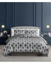Vince Camuto Classic Shibori Duvet Cover Set In Multi