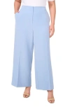 Vince Camuto Plus Size Clean-waist Wide-leg Trousers In Lake Breeze
