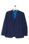 VINCE CAMUTO VINCE CAMUTO CLERE NAVY SOLID NOTCH LAPEL SPORT COAT