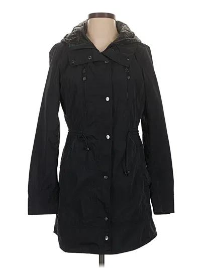 Pre-owned Vince Camuto Coat In Black