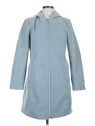 Pre-owned Vince Camuto Coat In Blue